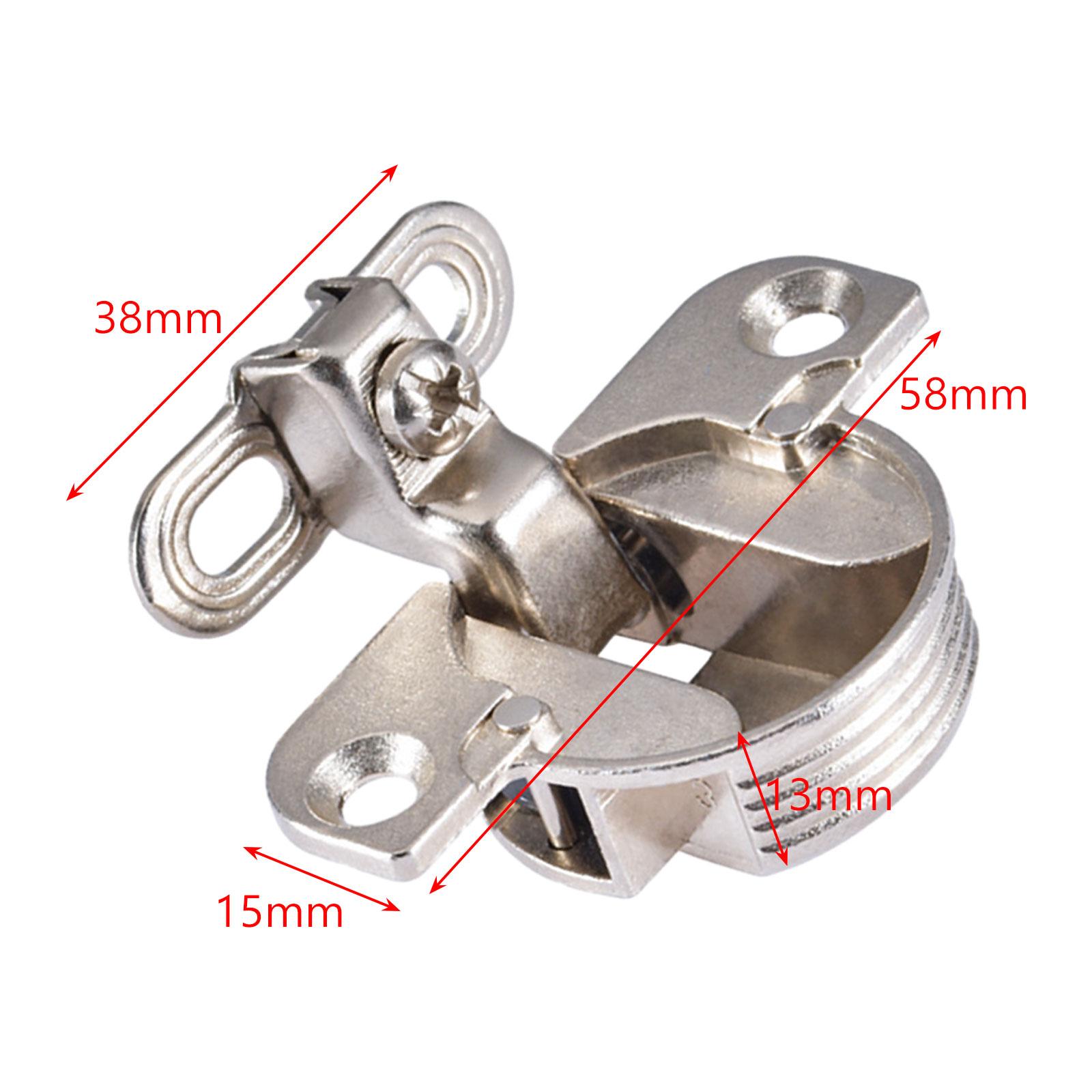 Furniture And Kitchen Hardware Fitting - 2 Adet Kapı Menteşesi, Kolay Kurulum,