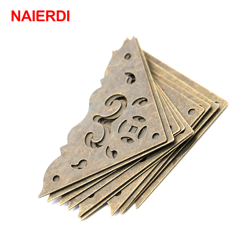 Furniture Hardware Decorative - 30 adet NAIERDI mücevher kutusu köşe