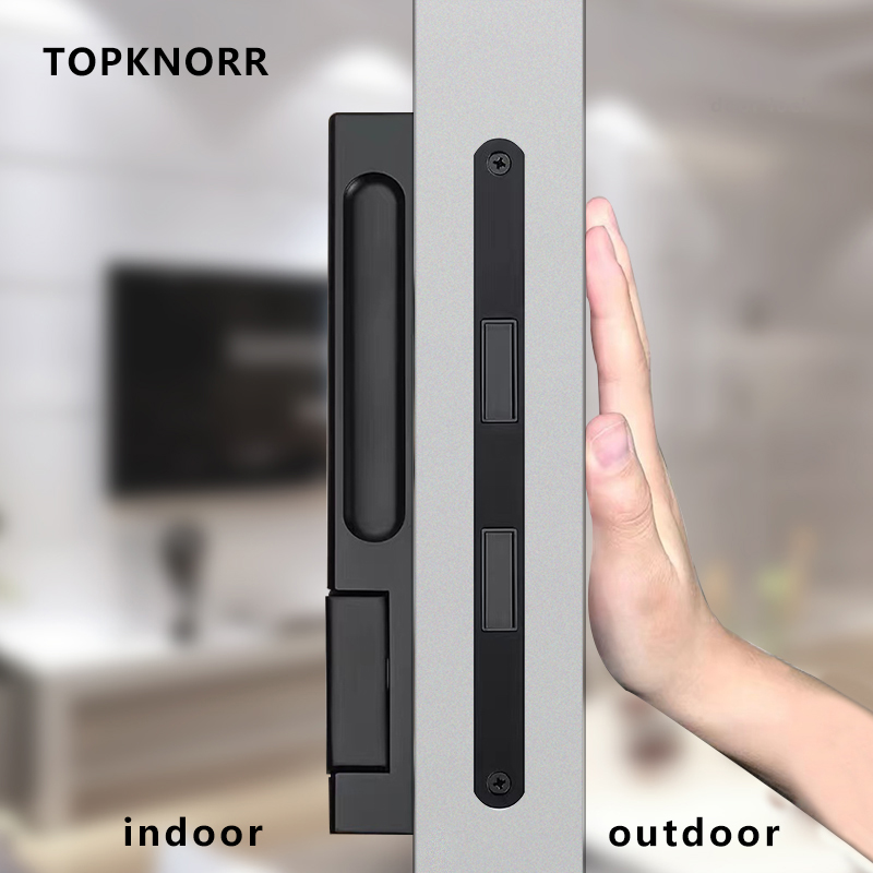 Furniture Hardware Decorative - 2022 yeni görünmez manyetik kapı kilidi