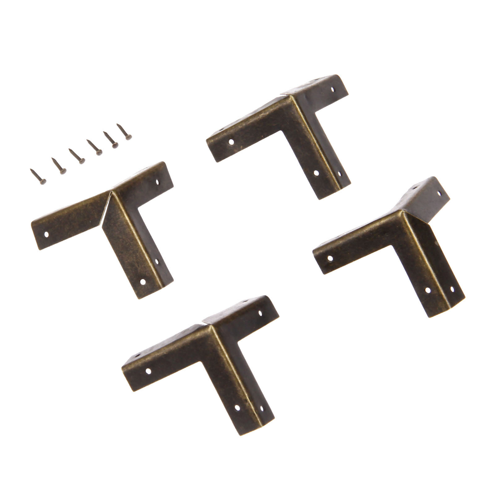 DRELD 4 adet antik bronz köşe  - Furniture Hardware Decorative incelemesi ve fiyatı