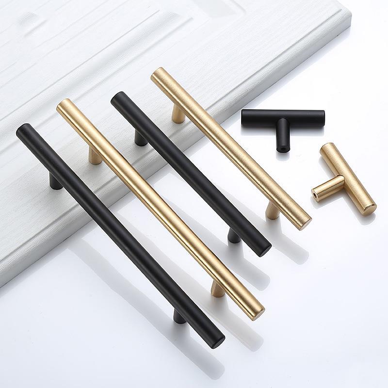 Modern Altın Fırçalanmış Düz D - Furniture Hardware Restoration incelemesi ve fiyatı