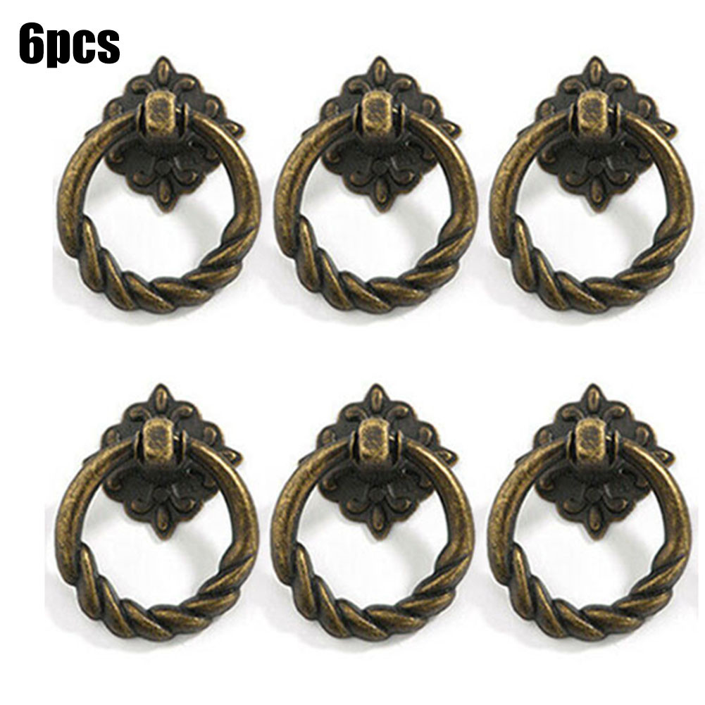 6 adet dolap kolları Retro Vin - Vintage Furniture Hardware Pulls incelemesi ve fiyatı