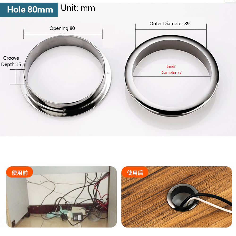 Tel delik kapak bilgisayar mas - Furniture Hardware Decorative incelemesi ve fiyatı