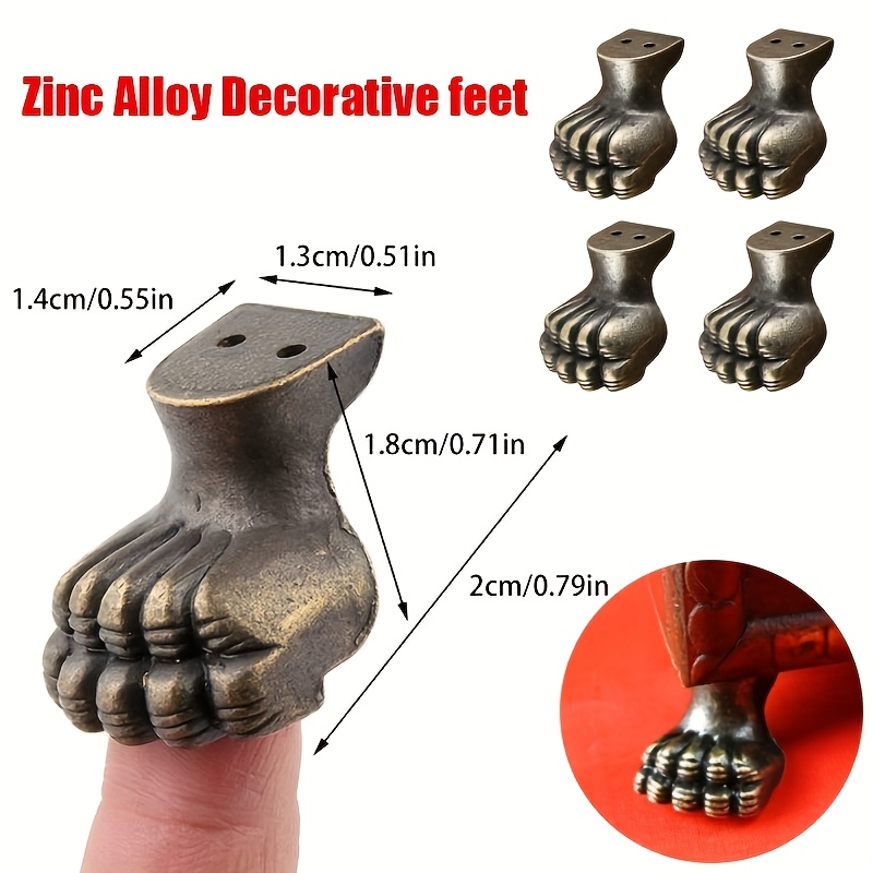8 adet Antika Ayak Pirinç Takı - Furniture Hardware Decorative incelemesi ve fiyatı