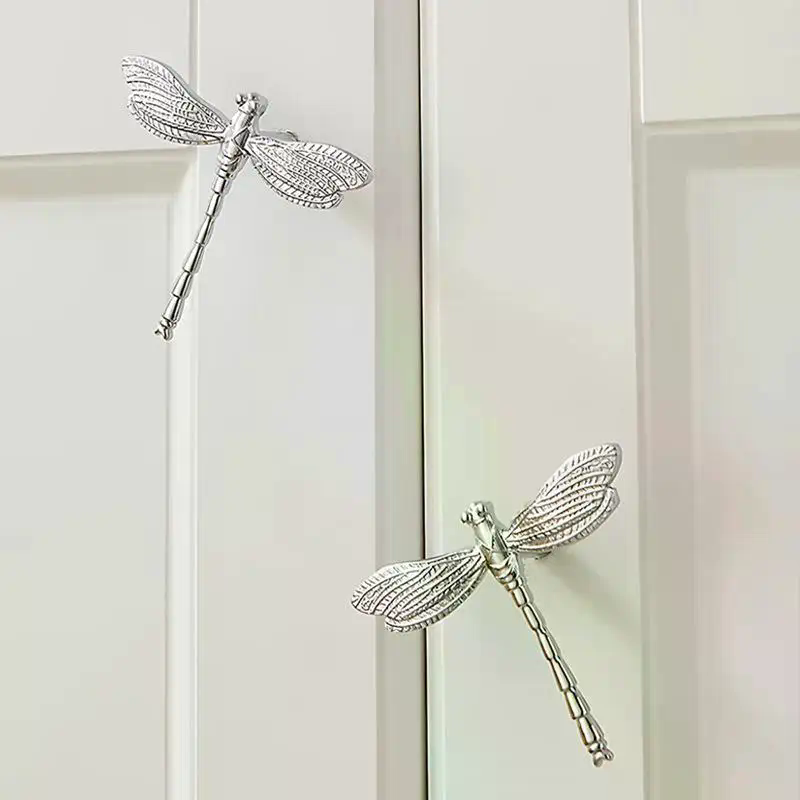 Retro yusufçuk şekli dolap çek - Vintage Furniture Hardware Pulls incelemesi ve fiyatı
