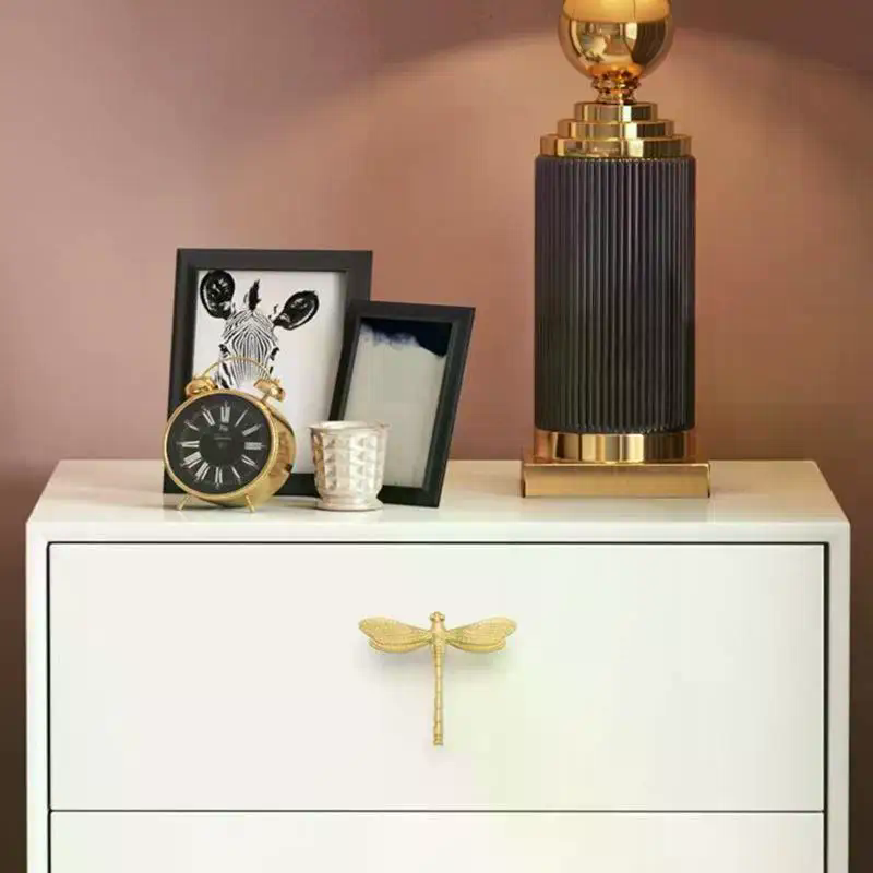 Retro yusufçuk şekli dolap çek - Vintage Furniture Hardware Pulls incelemesi ve fiyatı