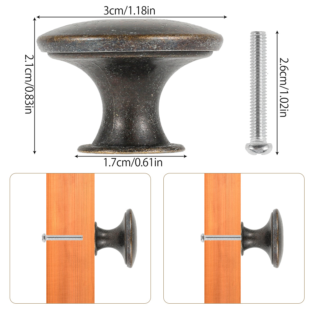 12 adet Retro çekme kolları br - Furniture And Kitchen Hardware Fitting incelemesi ve fiyatı